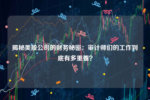 揭秘美股公司的财务秘密：审计师们的工作到底有多重要？